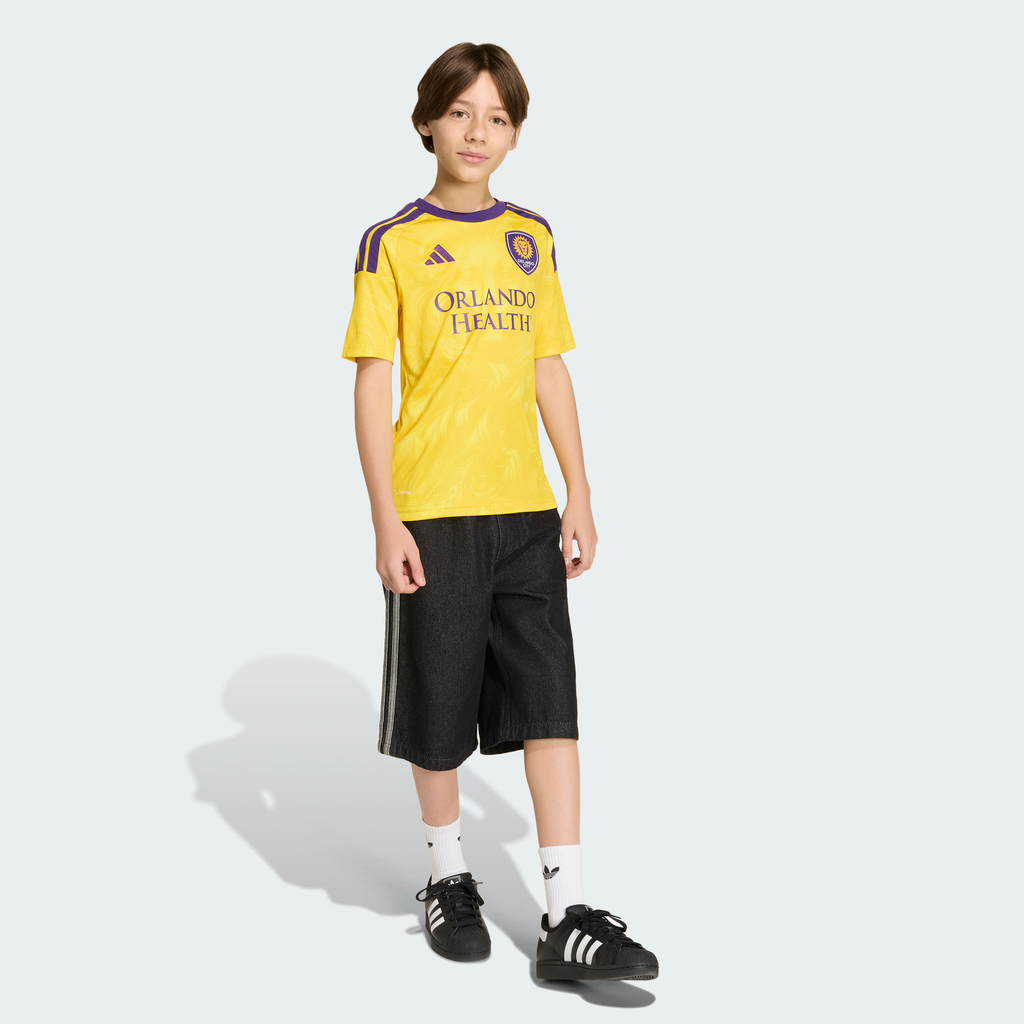 Youth Orlando City SC Gold 2026 Sunken Treasure Kit Replica Jersey