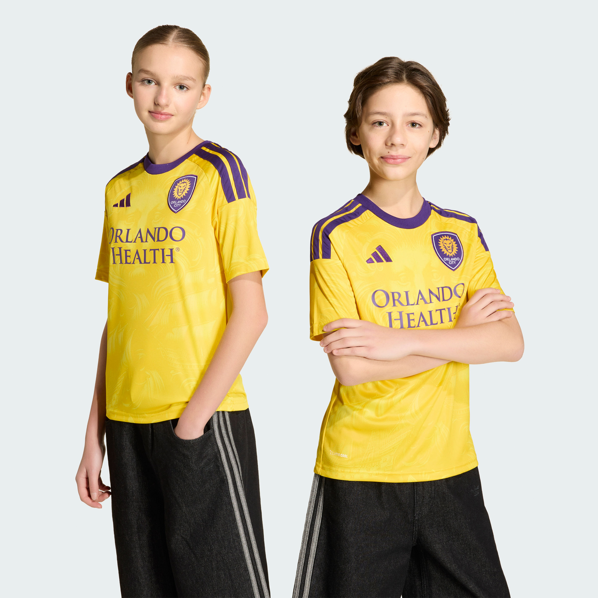 Youth Orlando City SC Gold 2026 Sunken Treasure Kit Replica Jersey
