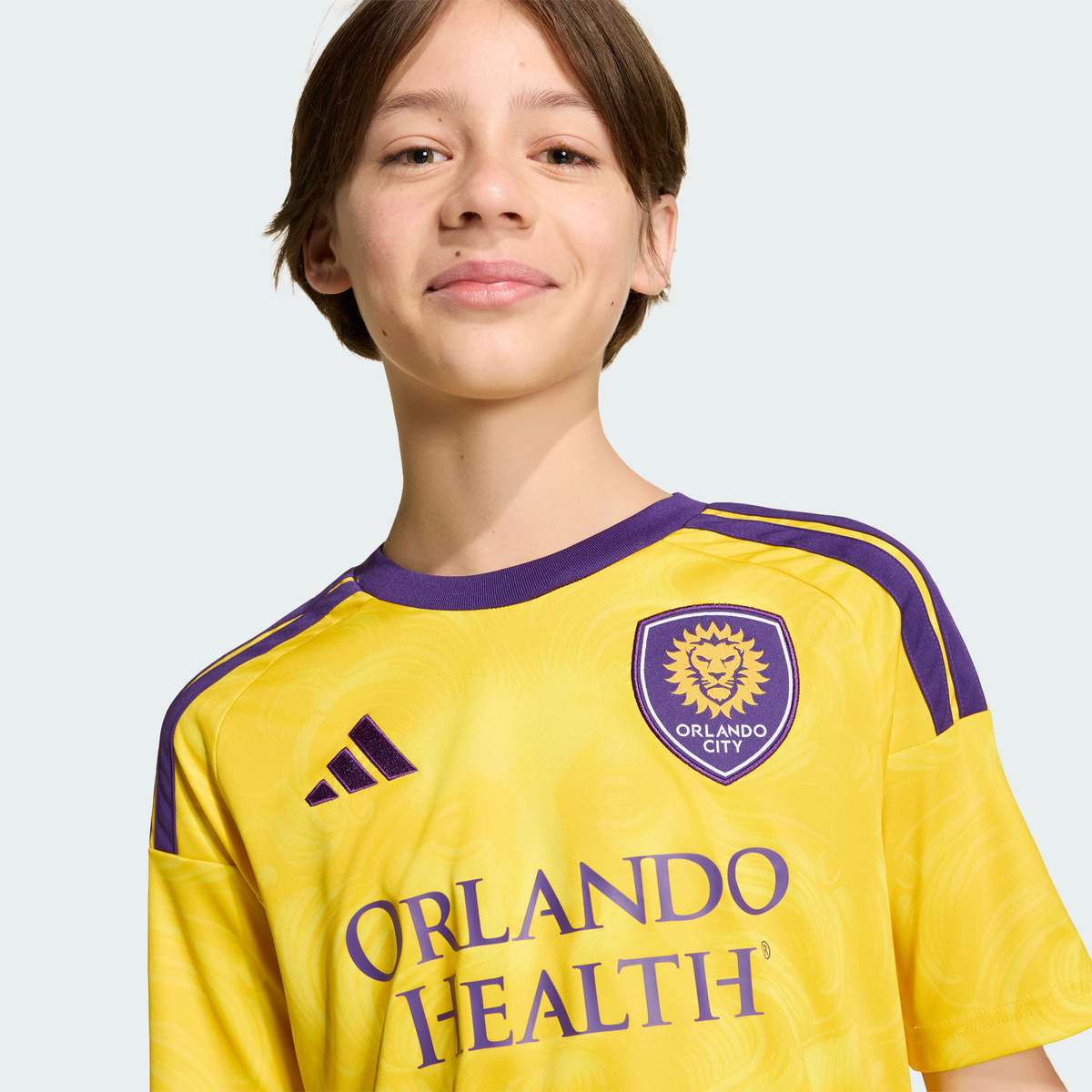 Youth Orlando City SC Gold 2026 Sunken Treasure Kit Replica Jersey