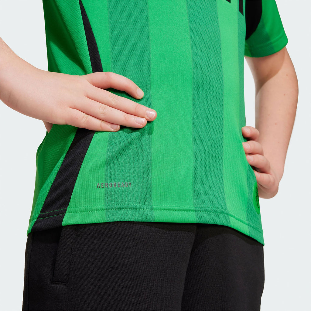 Youth Austin FC Green 2025 The Heartbeat Kit Replica Jersey