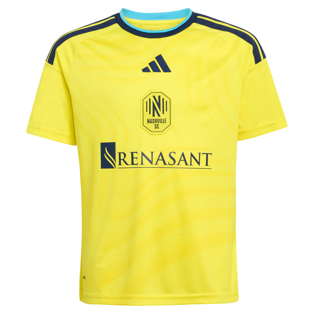 Youth Nashville SC Hany Mukhtar Yellow 2026 The Reverb Kit Replica Jersey
