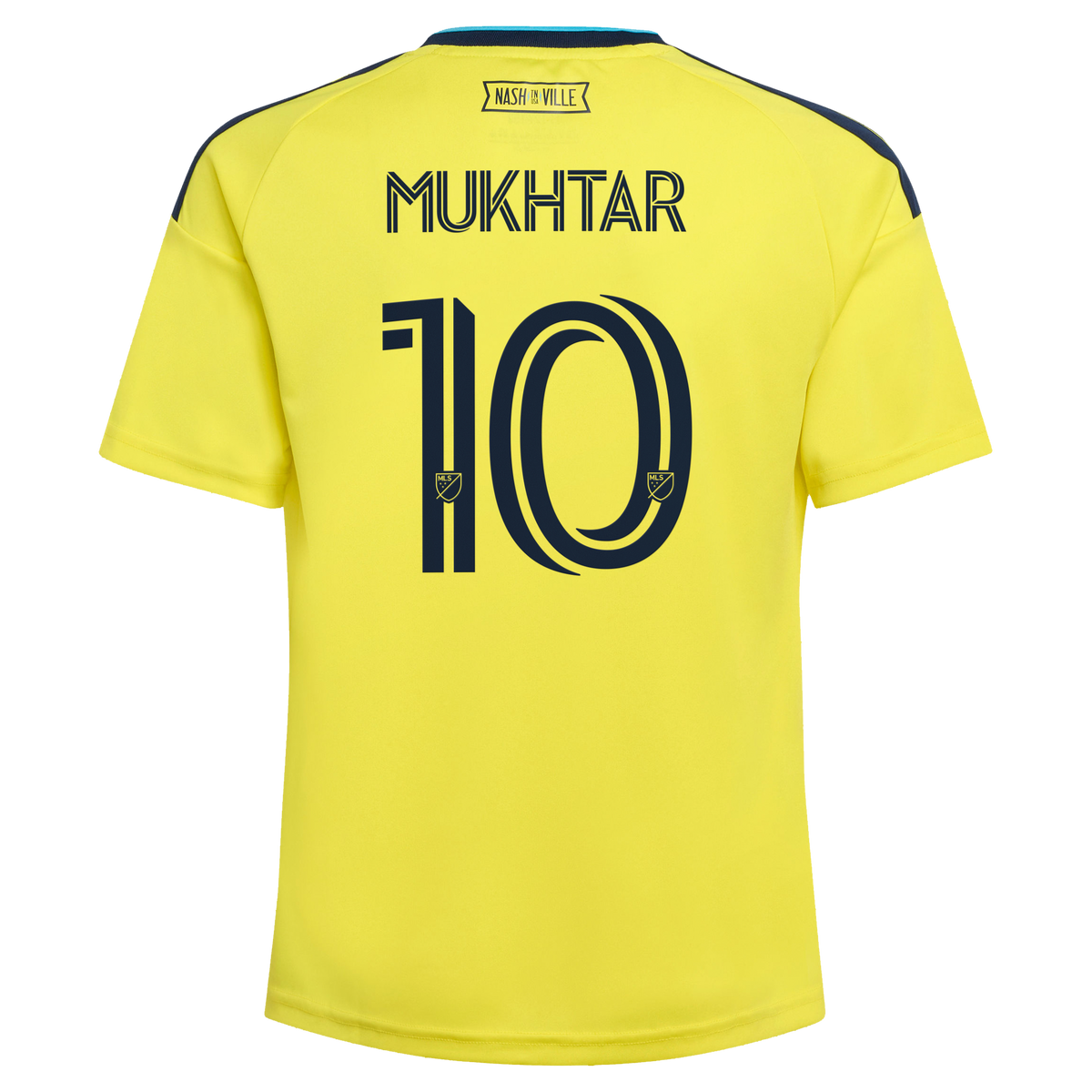 Youth Nashville SC Hany Mukhtar Yellow 2026 The Reverb Kit Replica Jersey