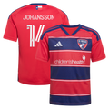 Youth FC Dallas Herman Johansson Red 2026 DNA Kit Replica Jersey