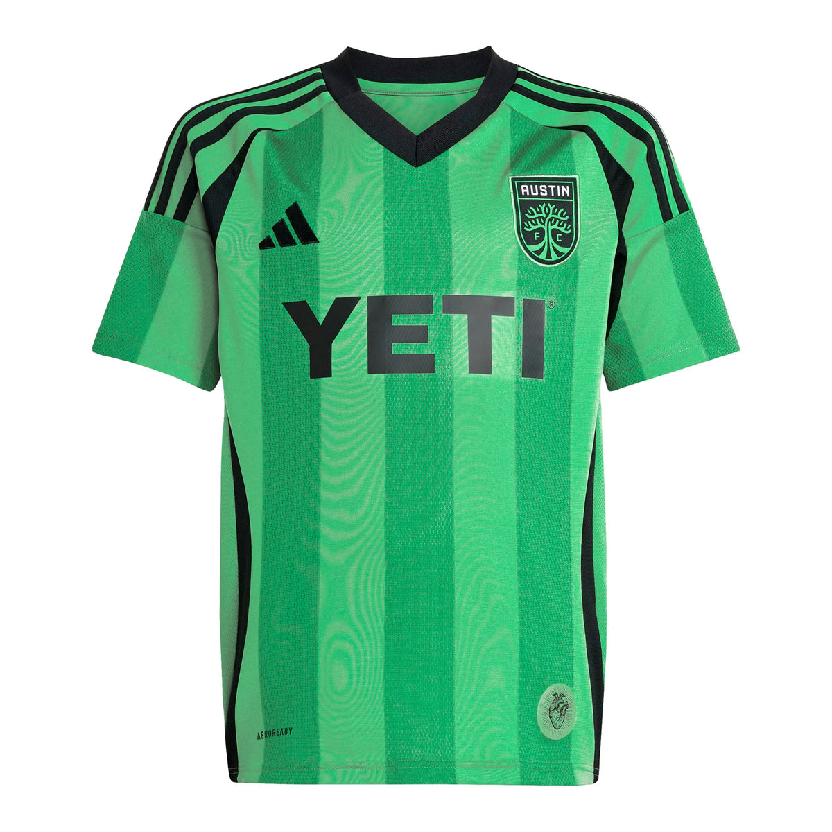Youth Austin FC Ilie Sanchez Green 2025 The Heartbeat Kit Replica Player Jersey