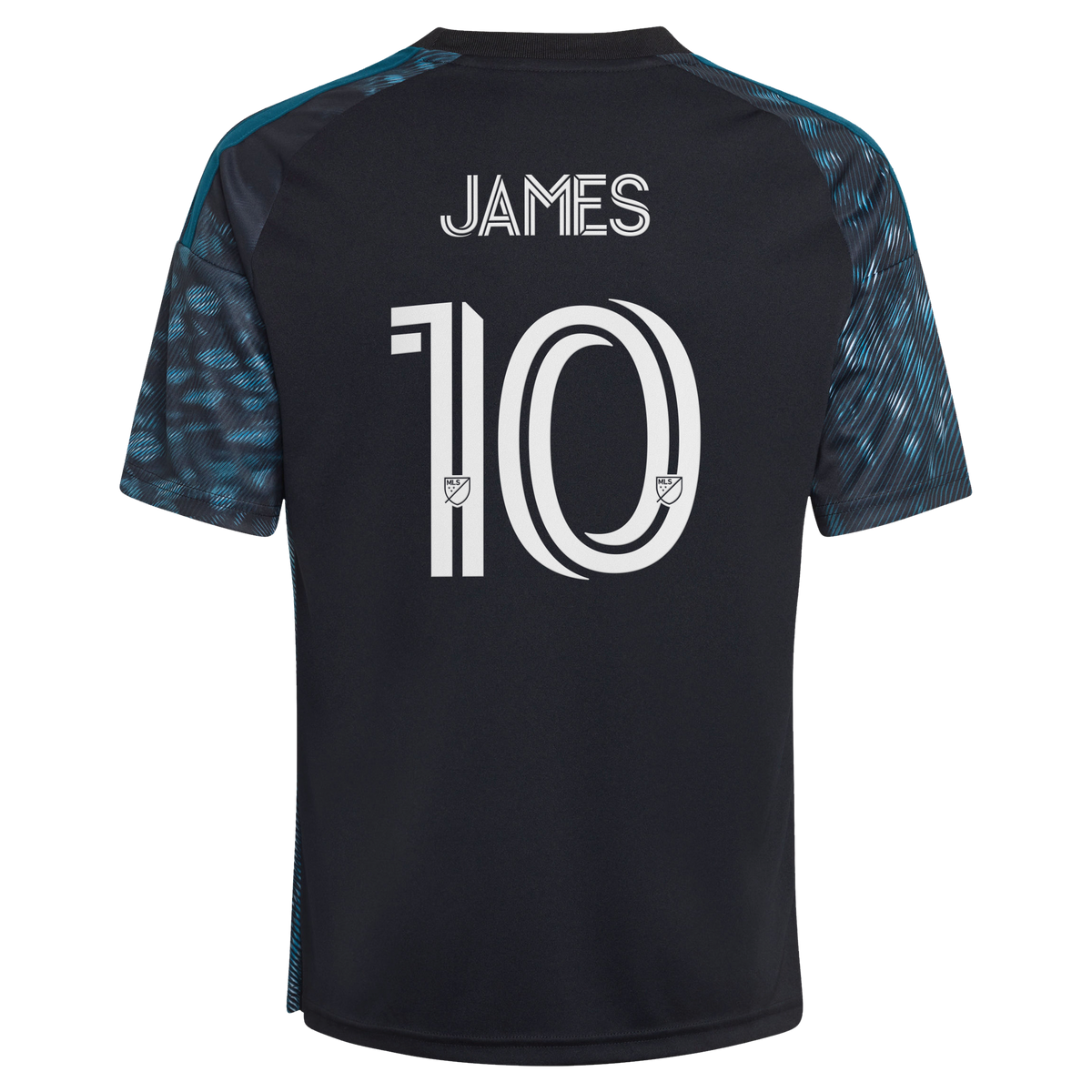 Youth Minnesota United FC James Rodriguez Black 2026 The Decade Kit Replica Jersey