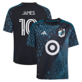 Youth Minnesota United FC James Rodriguez Black 2026 The Decade Kit Replica Jersey