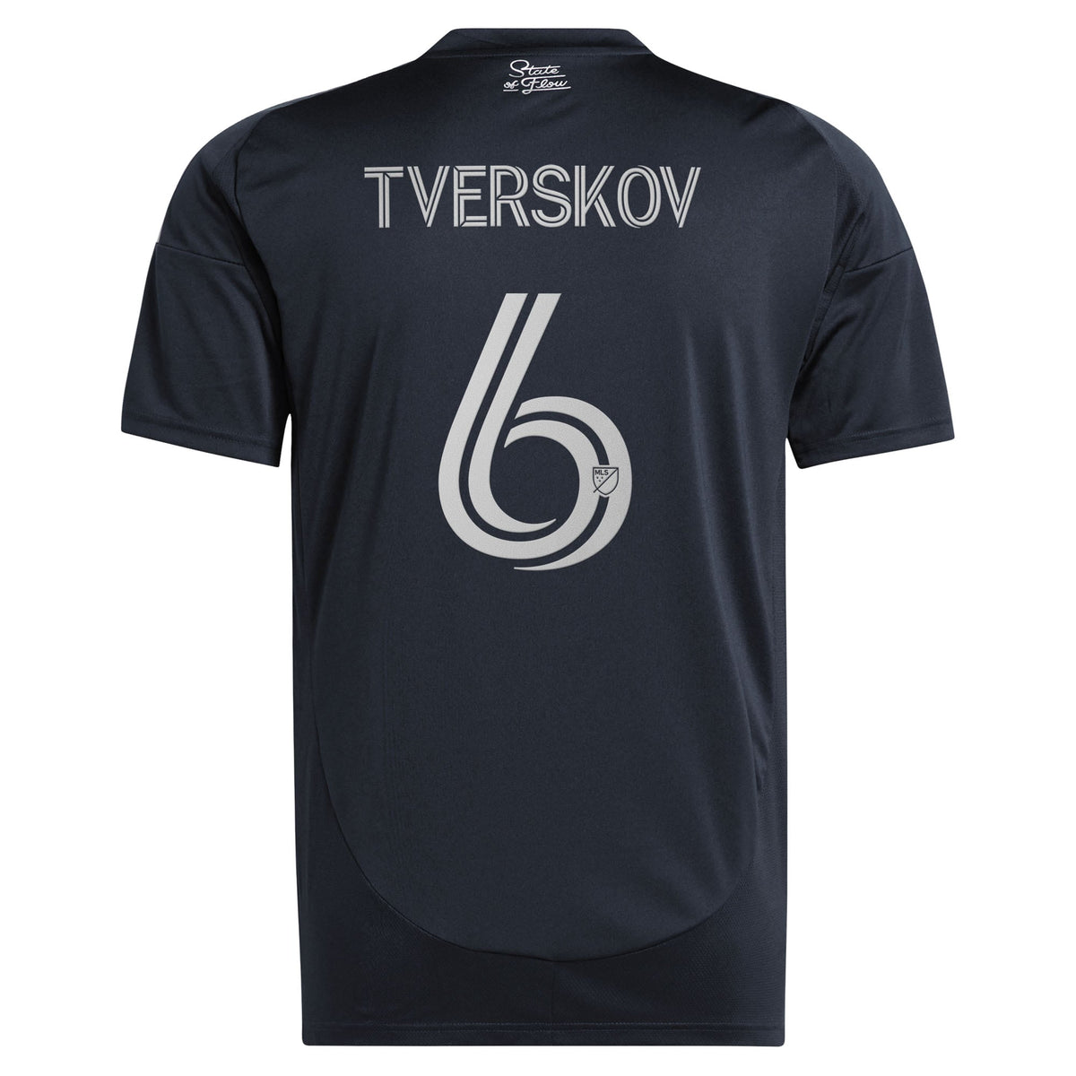 Youth San Diego FC Jeppe Tverskov Navy 2025 State of Flow Replica Jersey