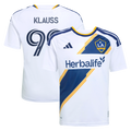 Youth LA Galaxy João Klauss White 2026 The VeloCITY Kit Replica Jersey