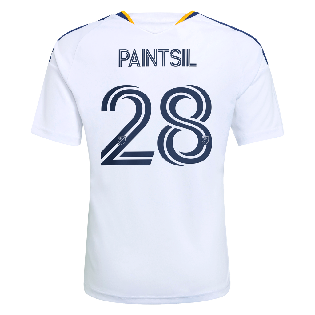 Youth LA Galaxy Joseph Paintsil White 2026 The VeloCITY Kit Replica Jersey