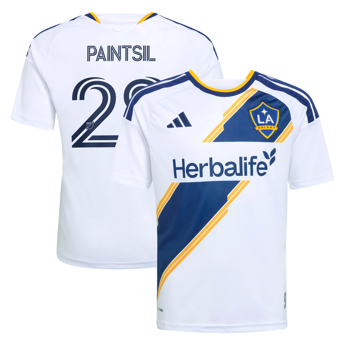 Youth LA Galaxy Joseph Paintsil White 2026 The VeloCITY Kit Replica Jersey