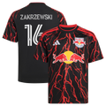 Youth New York Red Bulls Julian Hall Black 2026 The Rooted Kit Replica jersey