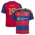 Youth Real Salt Lake Justen Glad Red 2026 The Switchback Replica Jersey