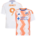 Youth FC Cincinnati Kévin Denkey White 2026 The Seven Hills Kit Replica Jersey