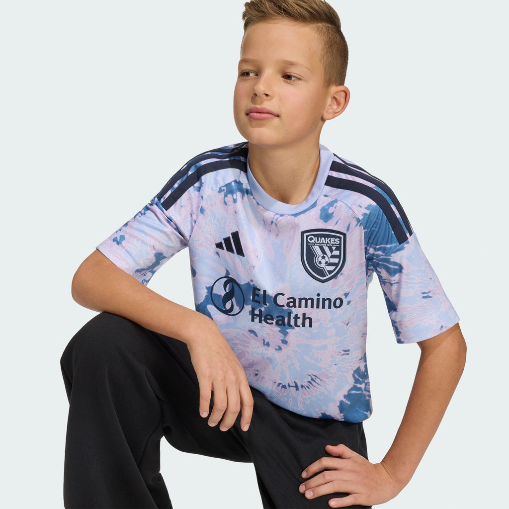Youth San Jose Earthquakes Light Blue 2026 The Dead Kit Replica Jersey