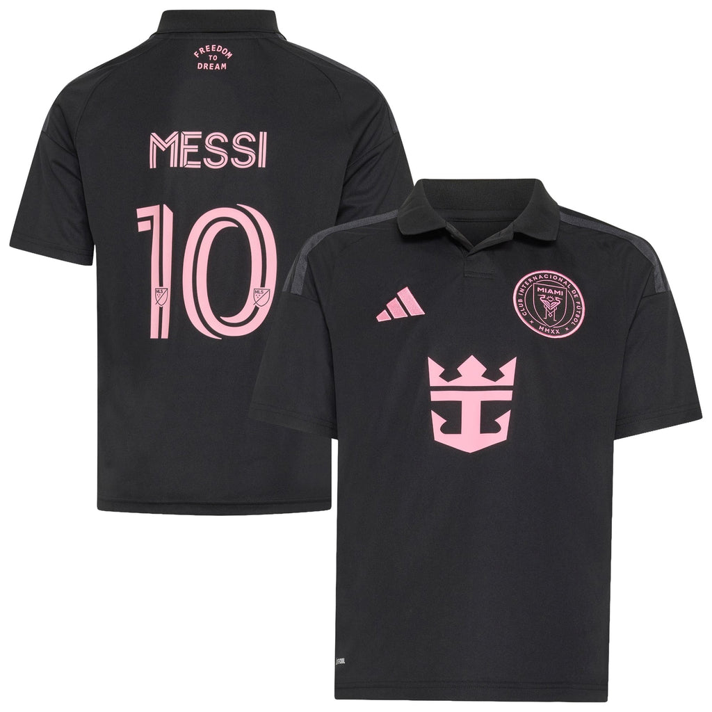 Youth Inter Miami CF Lionel Messi Black 2026 Presagio Replica Jersey