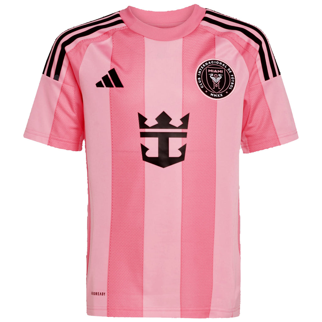 Youth Inter Miami CF Lionel Messi Light Pink 2025 Euforia Replica Player Jersey