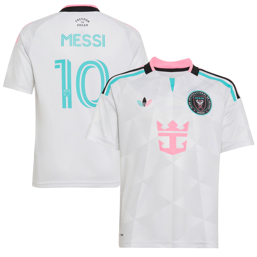 Youth Inter Miami CF Lionel Messi White 2026 Third Replica Jersey