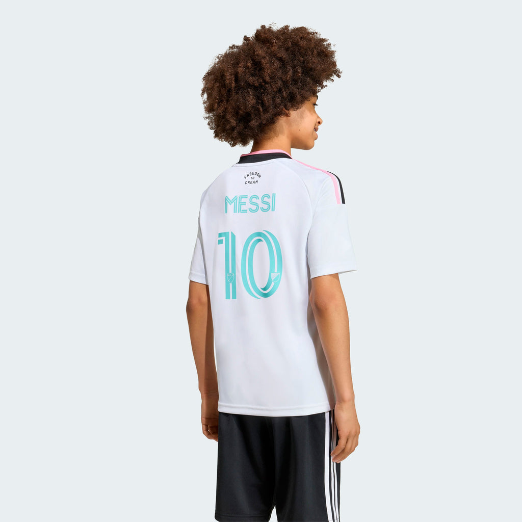 Youth Inter Miami CF Lionel Messi White 2026 Third Replica Jersey