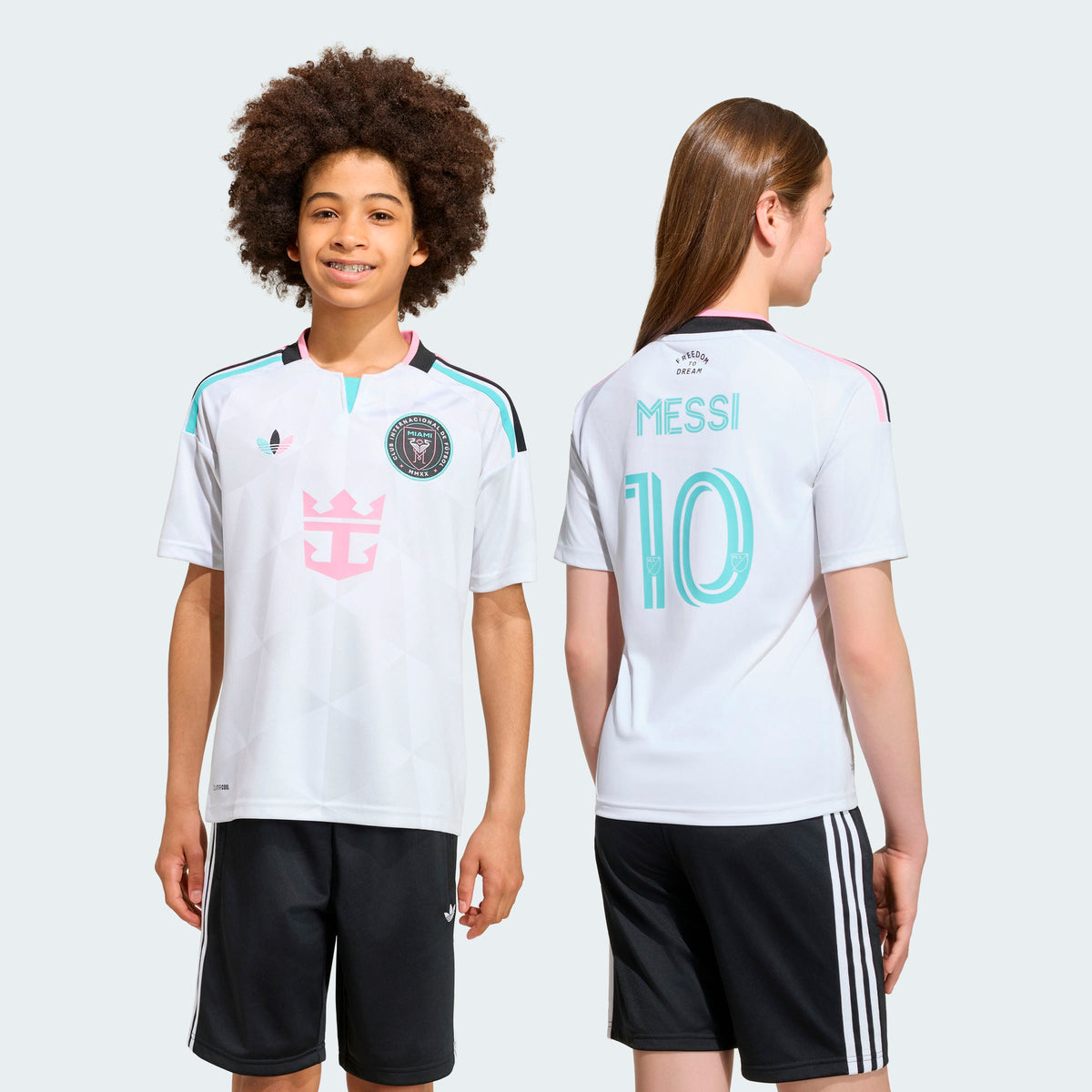 Youth Inter Miami CF Lionel Messi White 2026 Third Replica Jersey