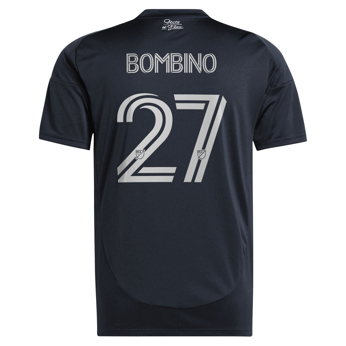 Youth San Diego FC Luca Bombino Navy 2025 State of Flow Replica Jersey