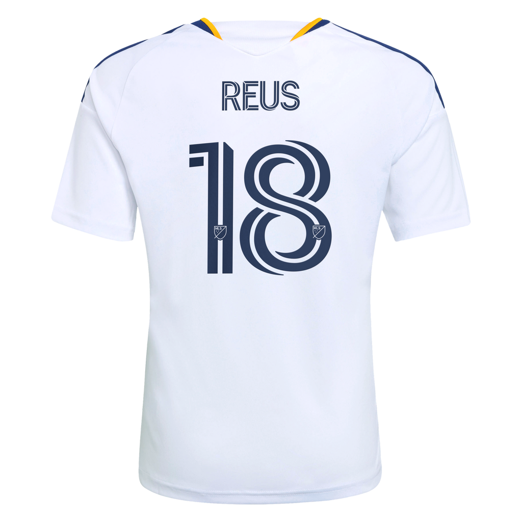 Youth LA Galaxy Marco Reus White 2026 The VeloCITY Kit Replica Jersey