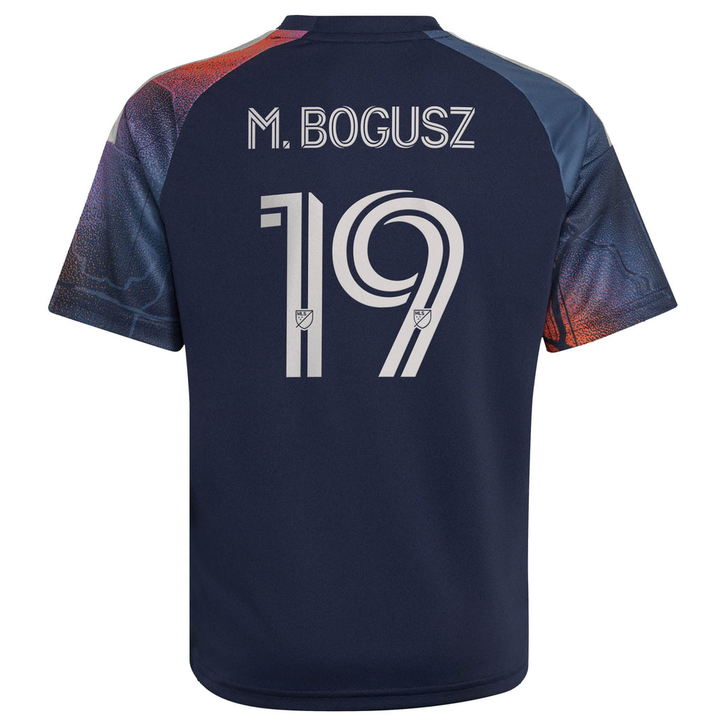 Youth Houston Dynamo FC Mateusz Bogusz Blue 2026 Mission Control Replica Jersey