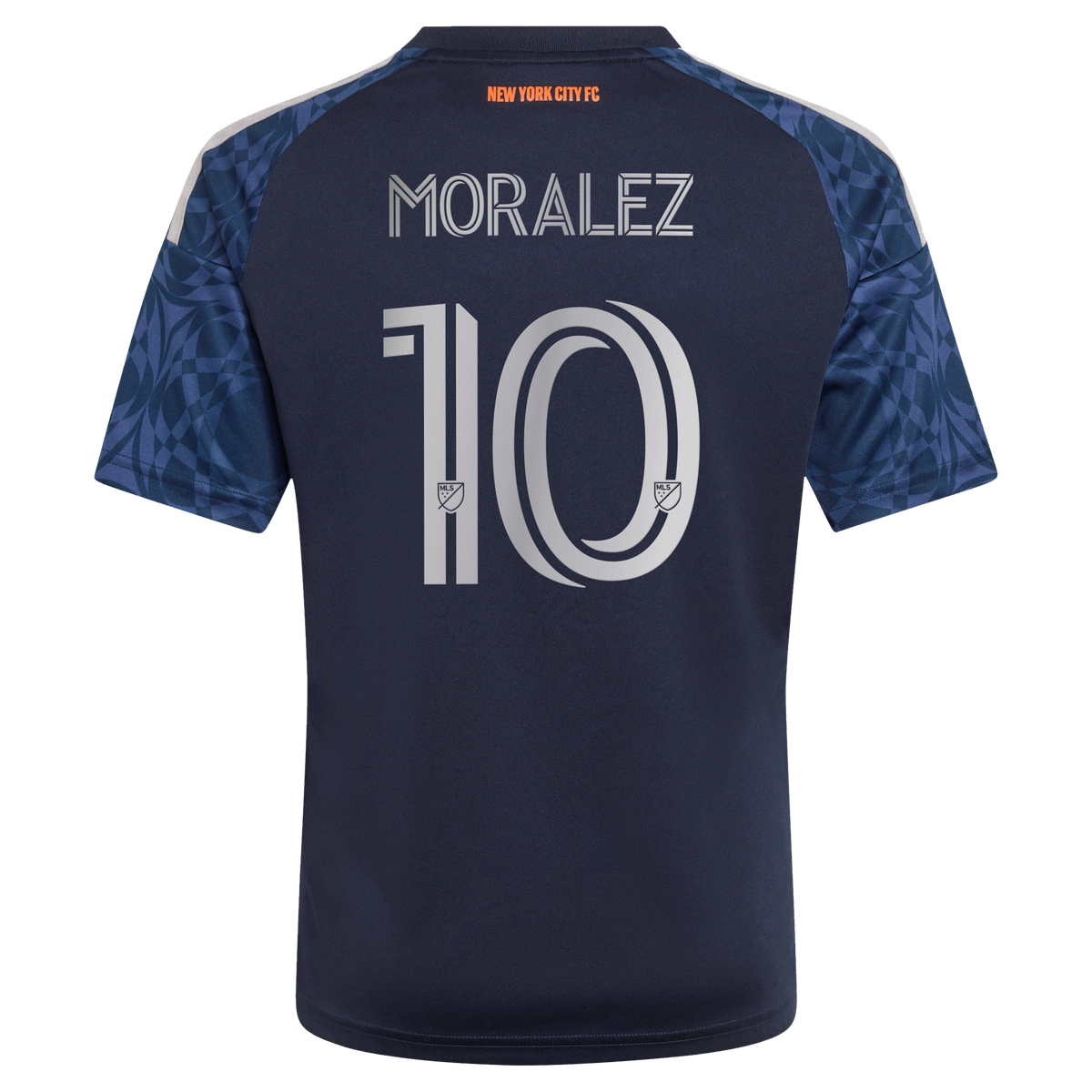 Youth New York City FC Maximiliano Moralez Blue 2026 The All Nations Kit Replica Jersey