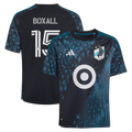 Youth Minnesota United FC Michael Boxall Black 2026 The Decade Kit Replica Jersey