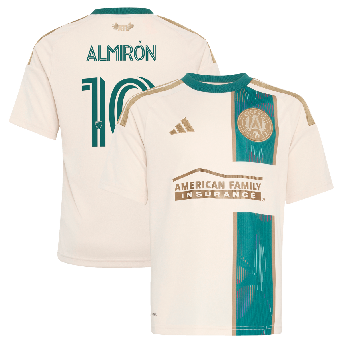 Youth Atlanta United FC Miguel Almiron Tan 2026 Spirit of '96 Replica Jersey