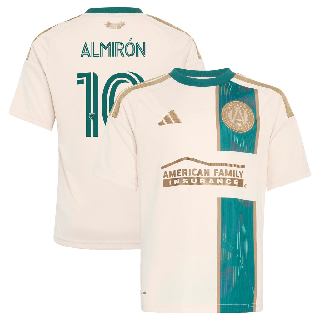 Youth Atlanta United FC Miguel Almiron Tan 2026 Spirit of '96 Replica Jersey