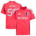 Youth St. Louis CITY SC MyKhi Joyner Red 2025 Forever CITY Red Replica Jersey
