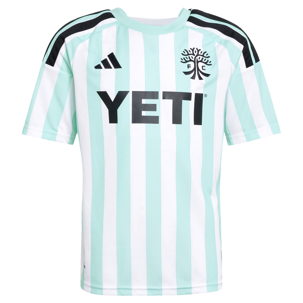 Youth Austin FC Myrto Uzuni White 2026 The Rooted Kit Replica Jersey