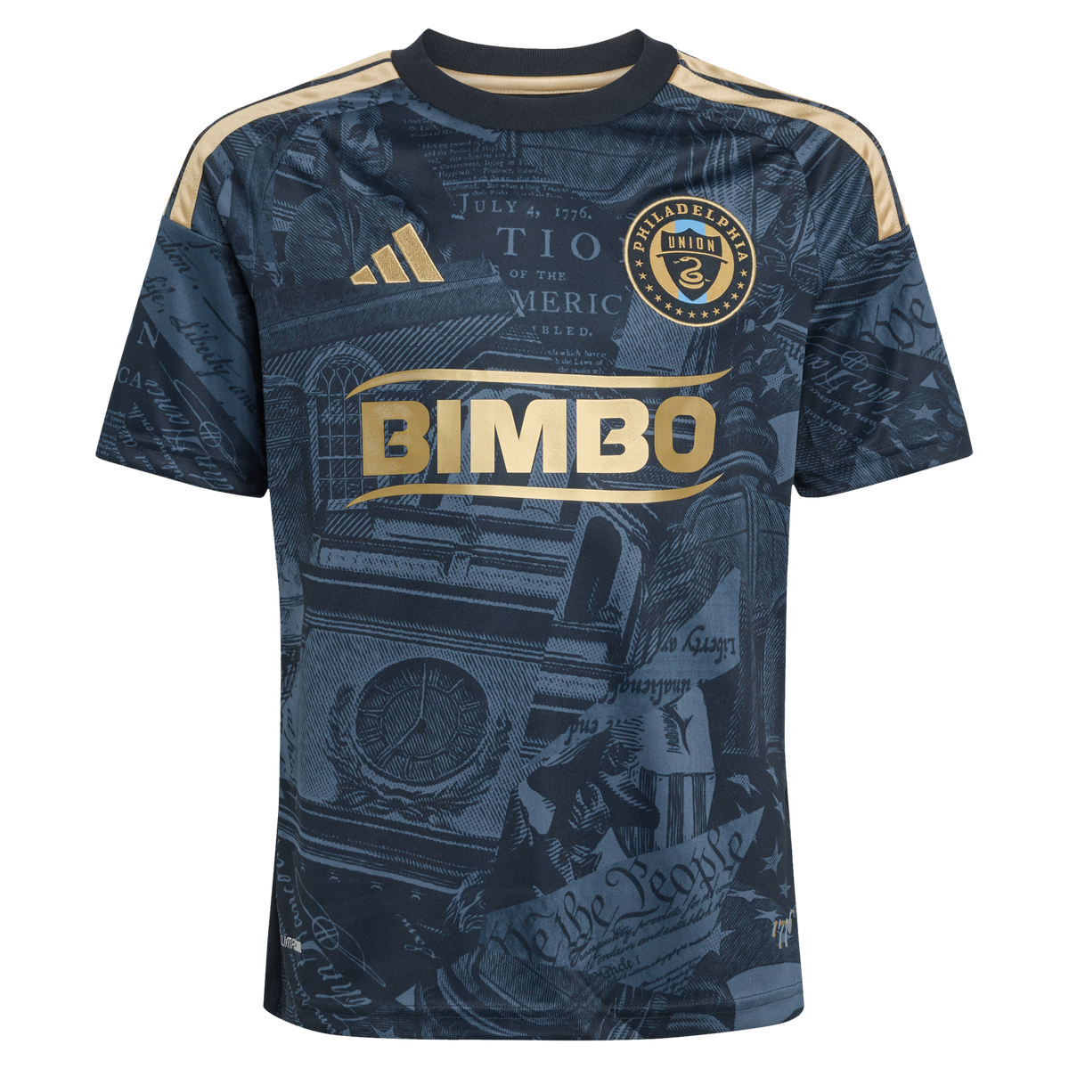 Youth Philadelphia Union Nathan Harriel Navy 2026 1776 Kit Replica Jersey