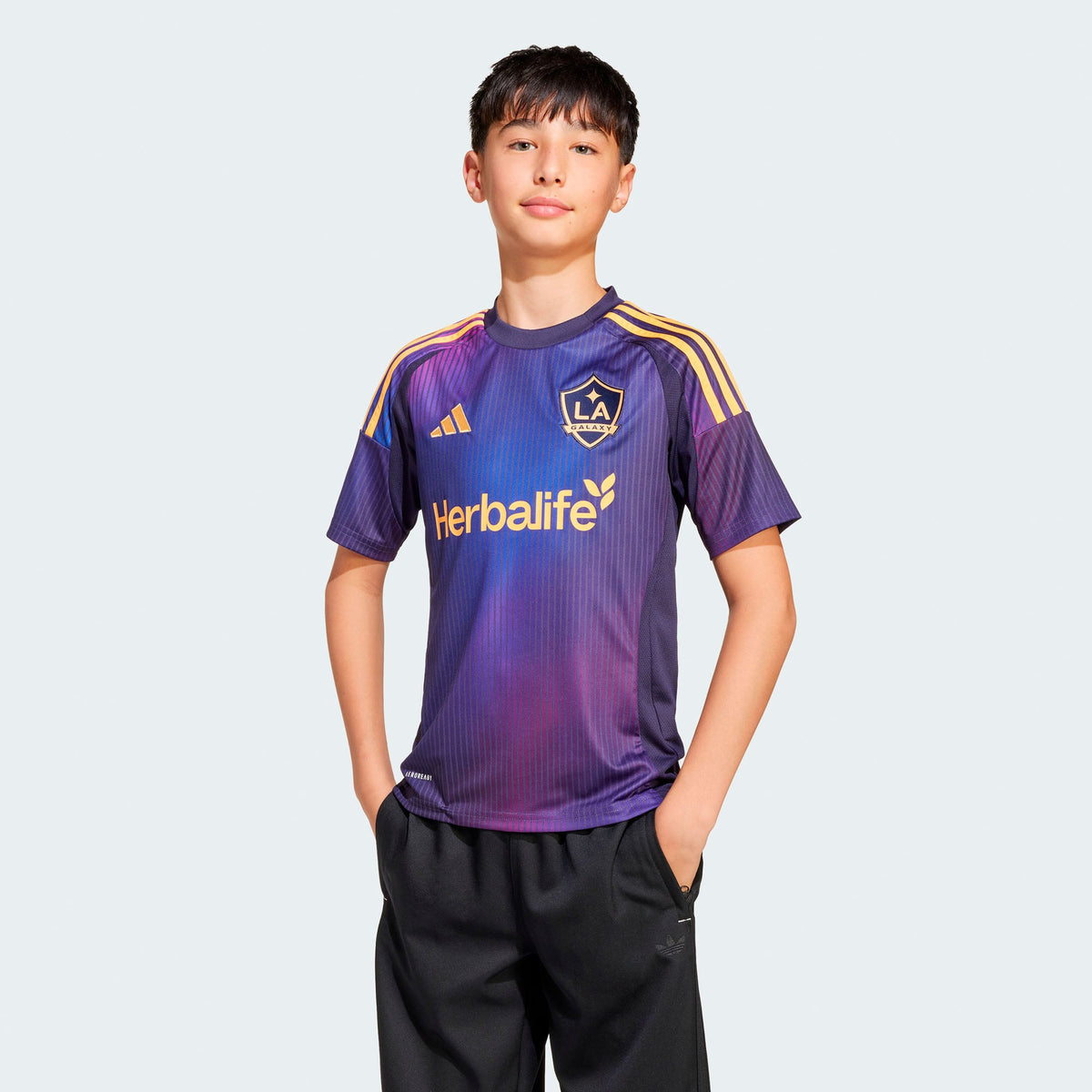 Youth LA Galaxy Navy 2025 RIZON Replica Jersey