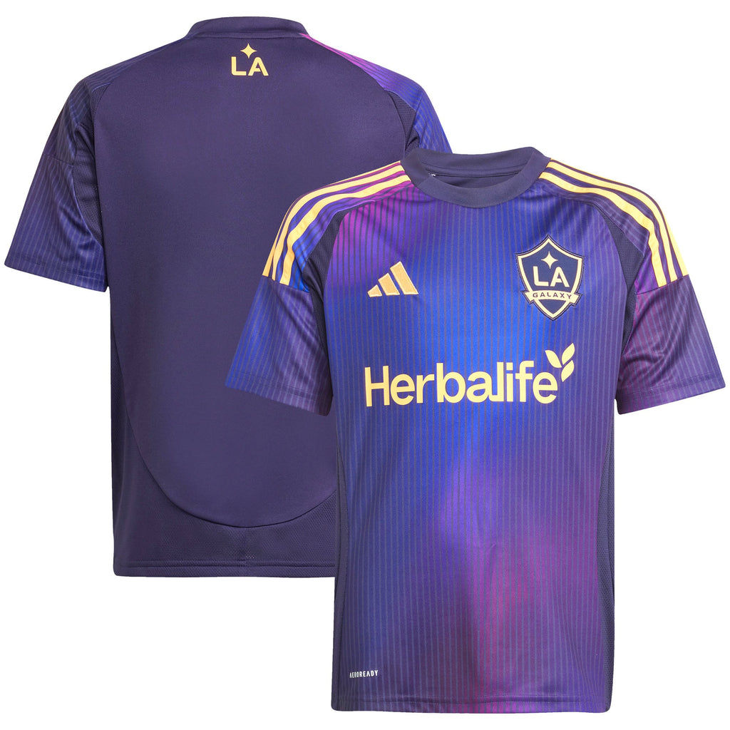Youth LA Galaxy Navy 2025 RIZON Replica Jersey