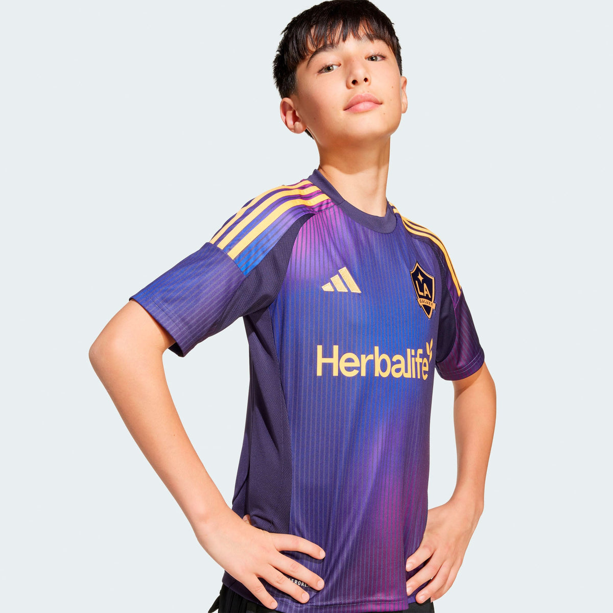 Youth LA Galaxy Navy 2025 RIZON Replica Jersey