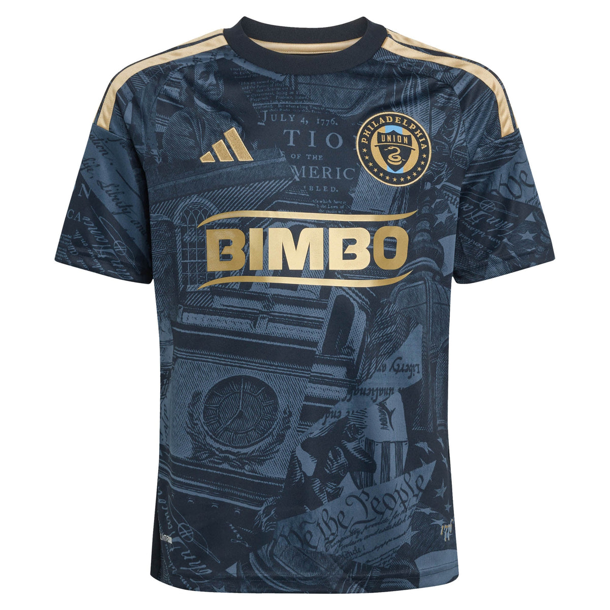 Youth Philadelphia Union Navy 2026 1776 Kit Replica Jersey