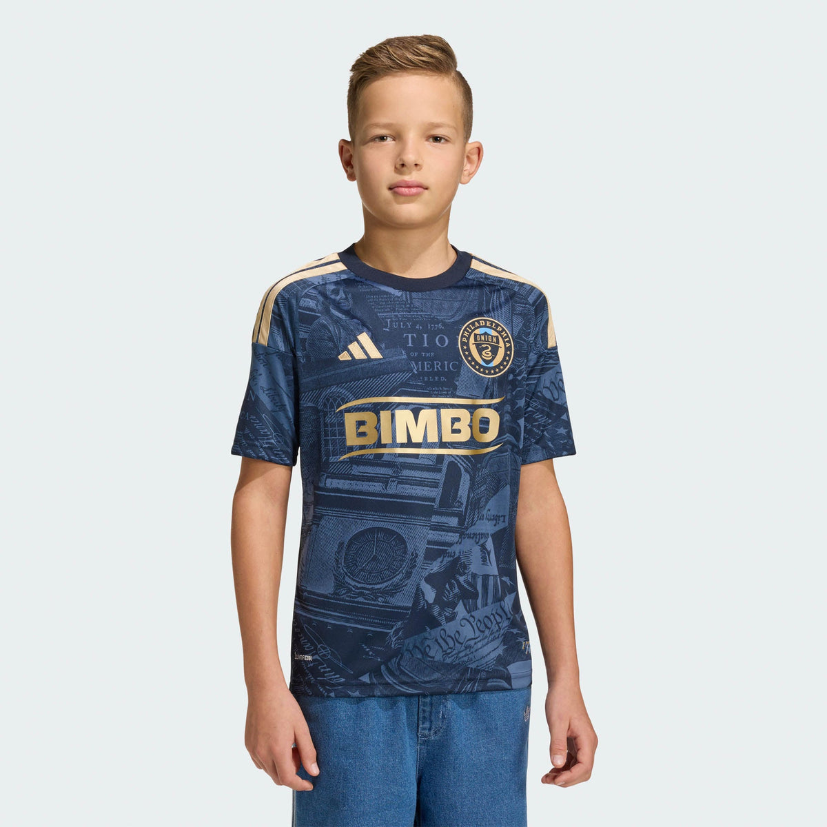Youth Philadelphia Union Navy 2026 1776 Kit Replica Jersey