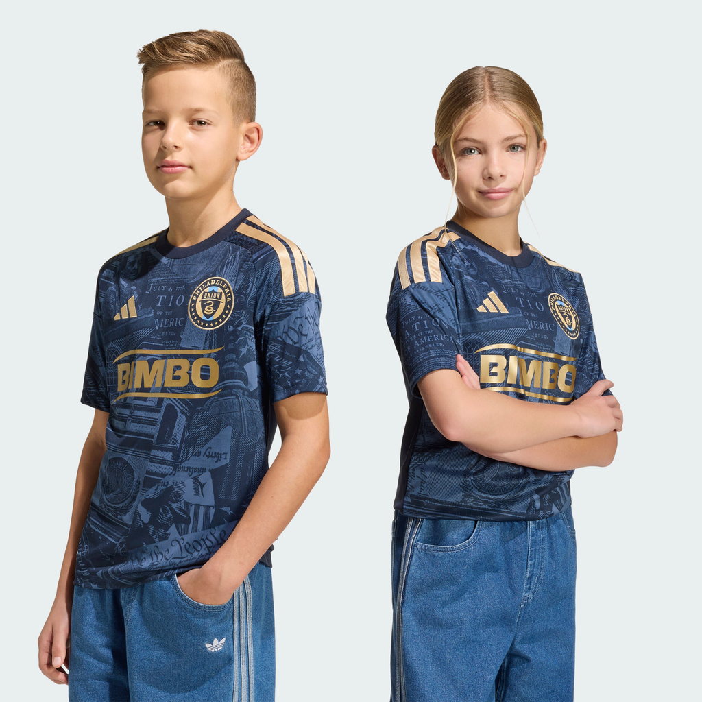 Youth Philadelphia Union Navy 2026 1776 Kit Replica Jersey