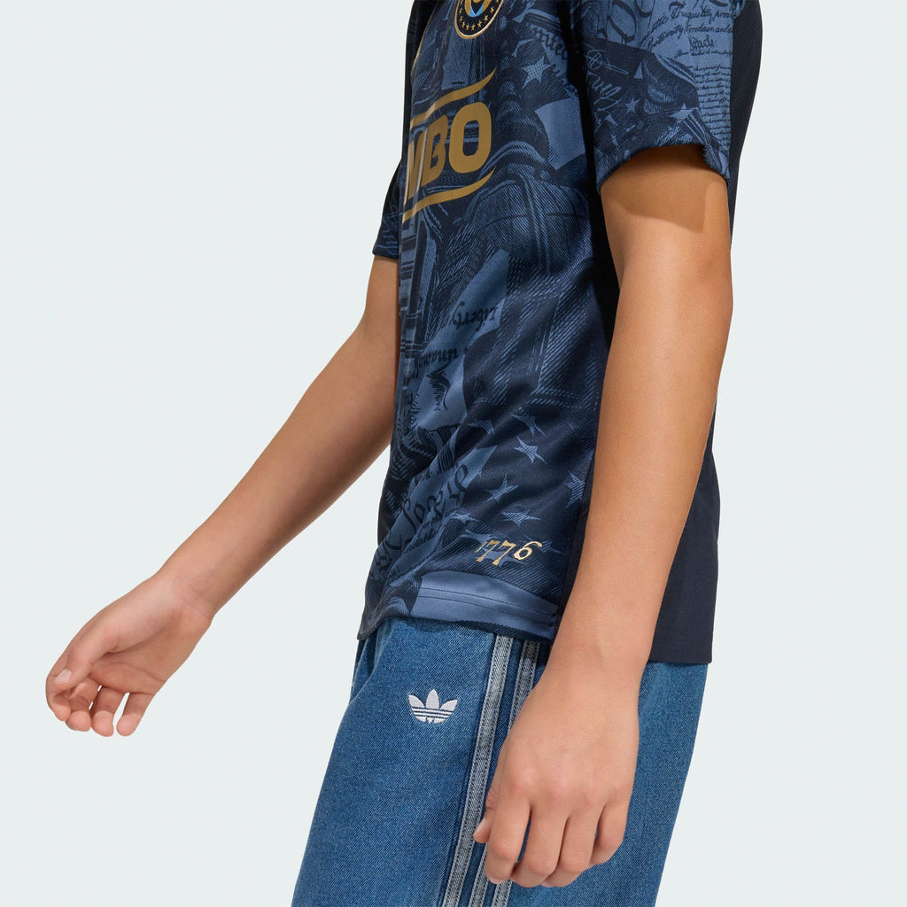 Youth Philadelphia Union Navy 2026 1776 Kit Replica Jersey