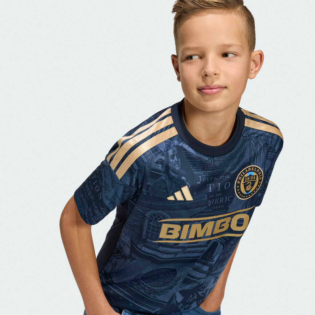 Youth Philadelphia Union Navy 2026 1776 Kit Replica Jersey