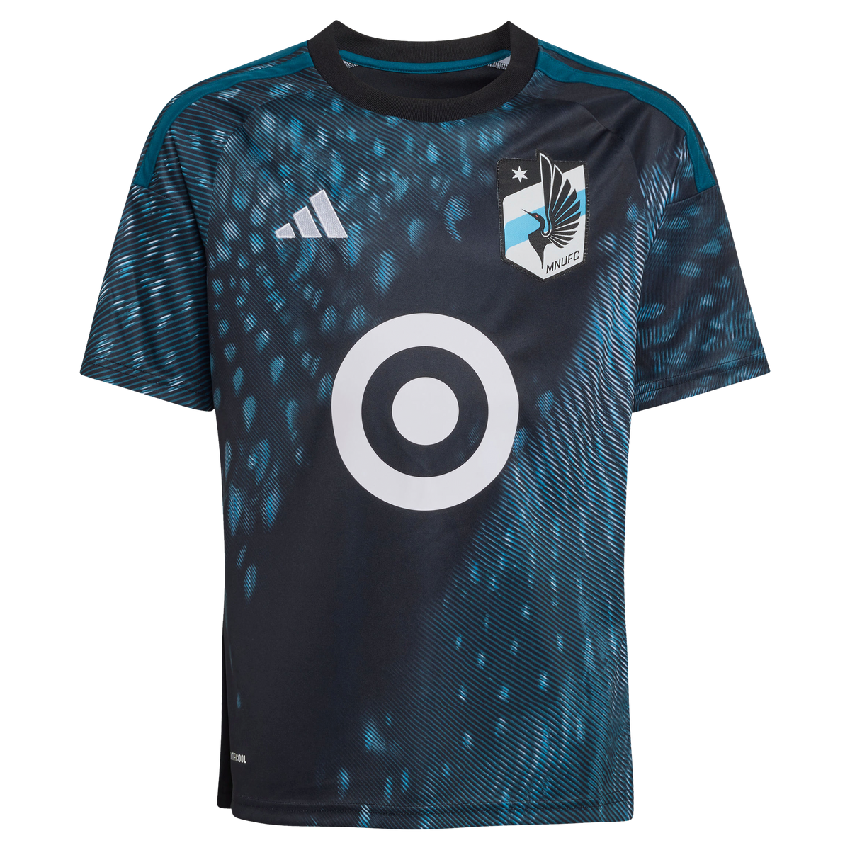 Youth Minnesota United FC Nectarios Triantis Black 2026 The Decade Kit Replica Jersey