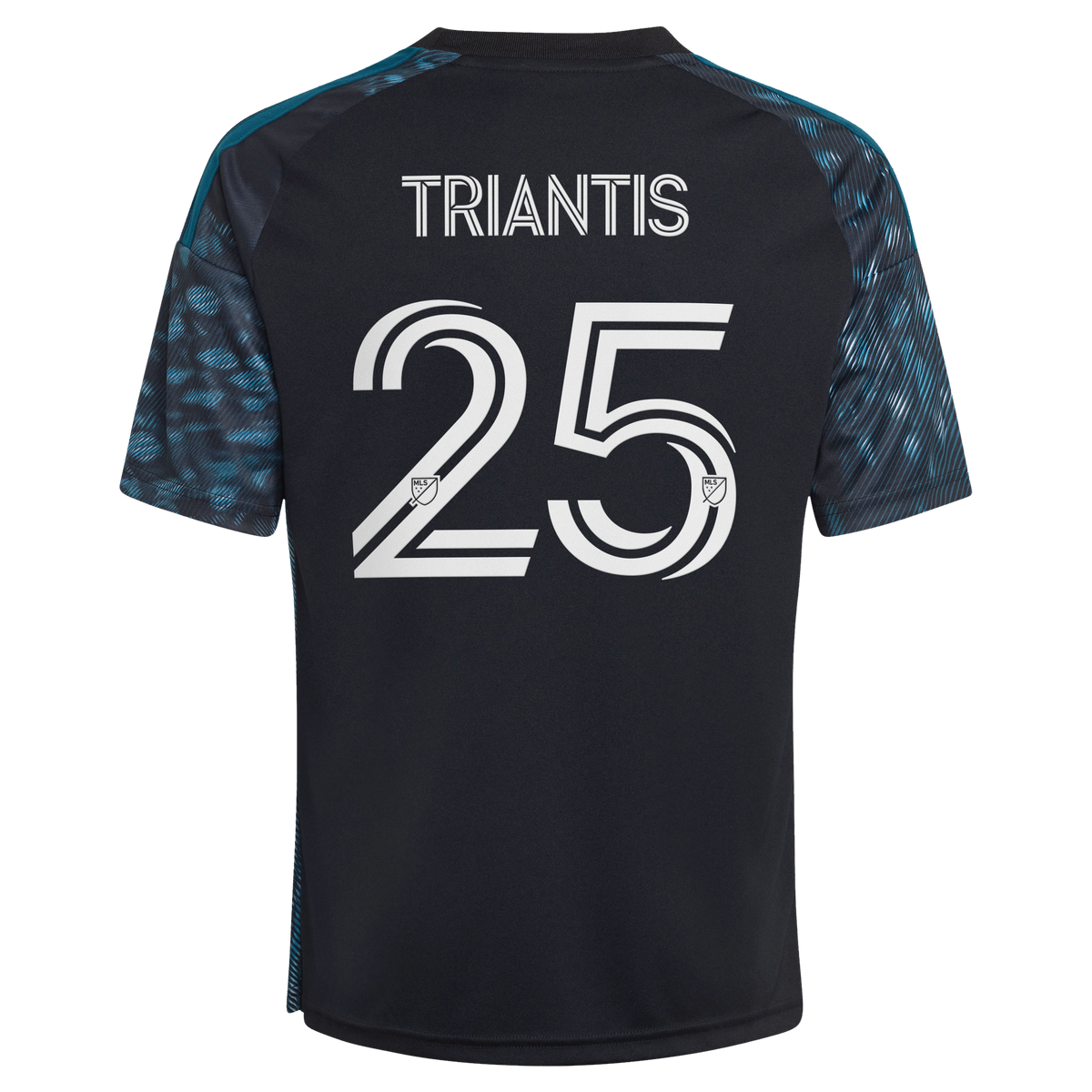 Youth Minnesota United FC Nectarios Triantis Black 2026 The Decade Kit Replica Jersey