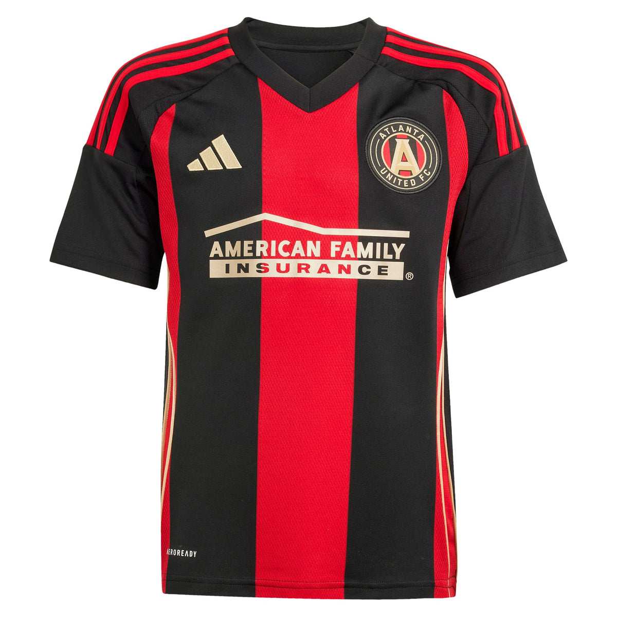 Youth Atlanta United FC #17 Black 2025 The Connector Replica Player Jersey