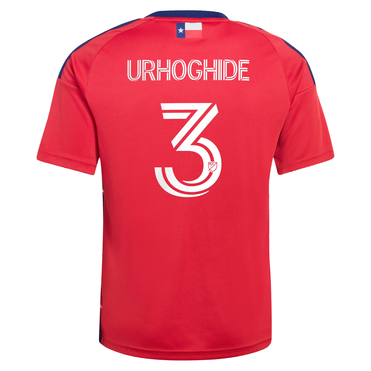 Youth FC Dallas Osaze Urhoghide Red 2026 DNA Kit Replica Jersey