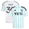 Youth Austin FC Owen Wolff White 2026 The Rooted Kit Replica Jersey