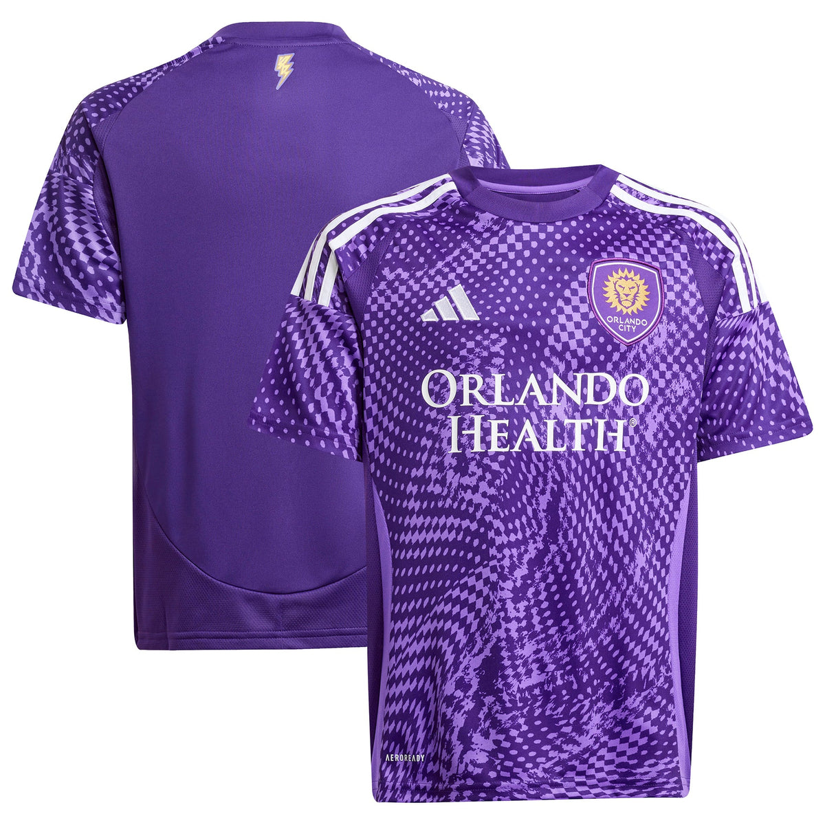 Youth Orlando City SC Purple 2025 Perfect Storm Replica Jersey