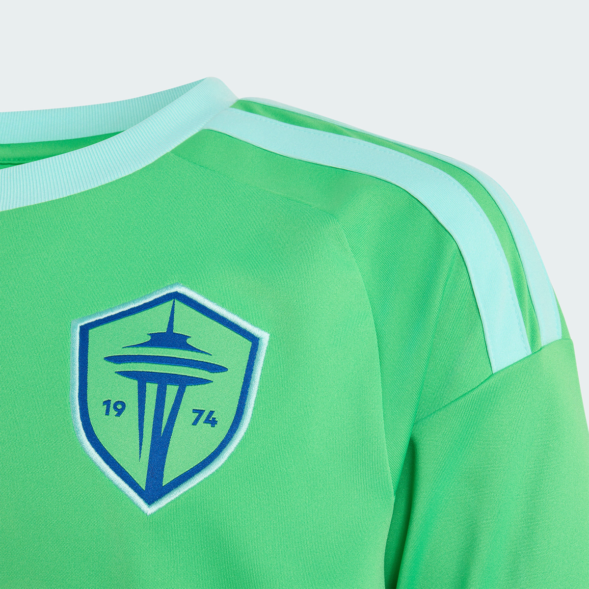 Youth Seattle Sounders FC Rave Green 2026 The Evergreen State Kit Replica Jersey