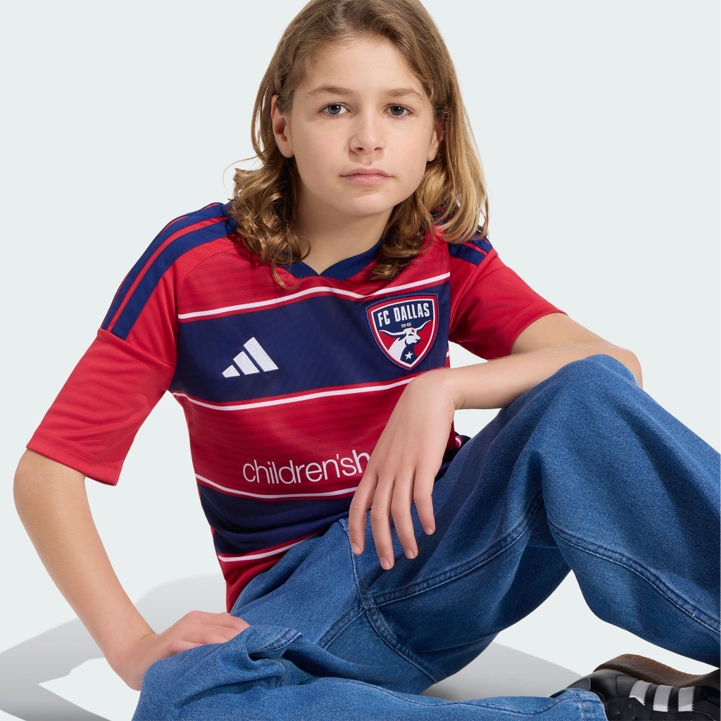 Youth FC Dallas Red 2026 DNA Kit Replica Jersey