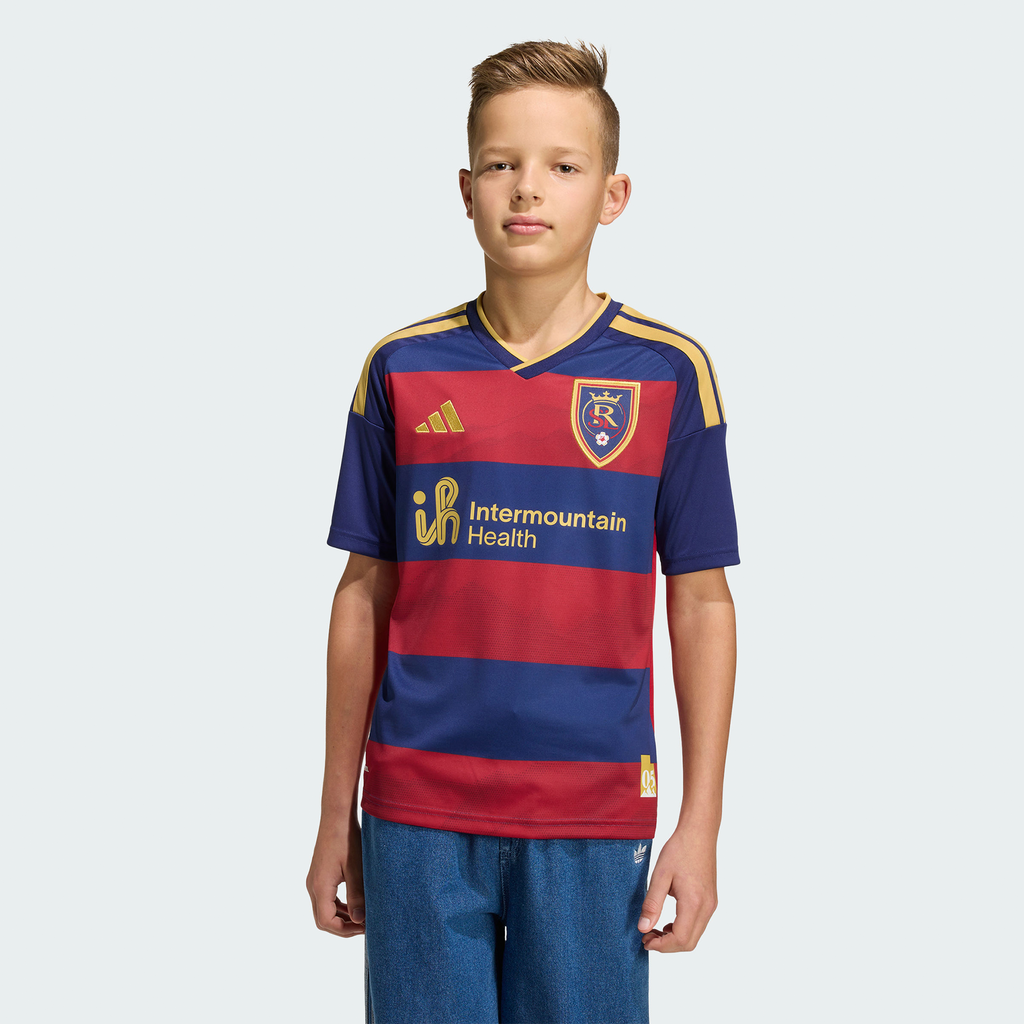 Youth Real Salt Lake Red 2026 The Switchback Replica Jersey